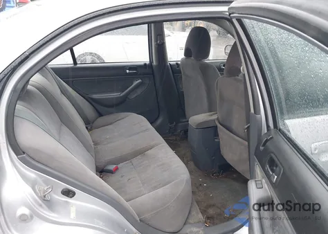 2003 Honda Civic Ex из США, поврежденный, VIN 2HGES26723H552245